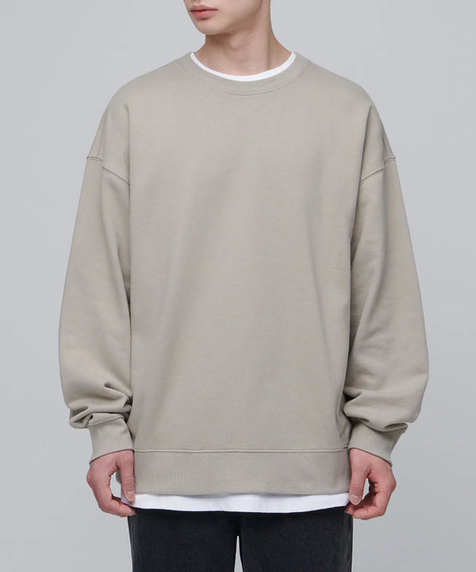 Oversized Sweatshirt [Grayfish Beige]